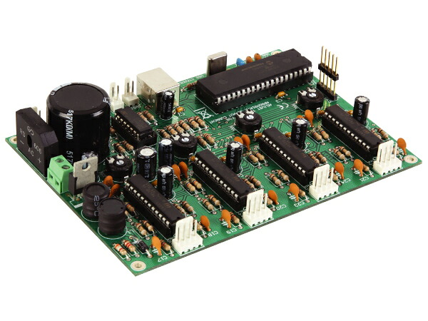 電子工作キット（4チャンネルUSBステッパーモーターカード）K8097