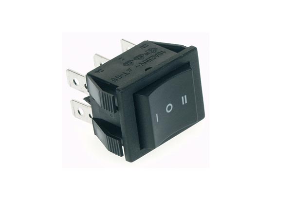 楽天市場 電源ロッカースイッチ角 10a 250v Dpdt On Off On デンシ電気店