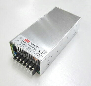 メタルフレーム 24VDC/27A スイッチング電源 600Wシングル出力 HRP-600-24