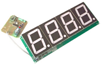 USB界面100粍大型７セグLED カウンタモデュール USB.CD-60.4 その他-カメラ・ビデオカメラ・光学機器用アクセサリー