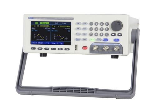40MHｚ DDS 2チャンネル ファンクションジェネレーター+周波数カウンター　EM2040B