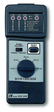 RCCBチェッカー RCB-110V|デンシ電気店