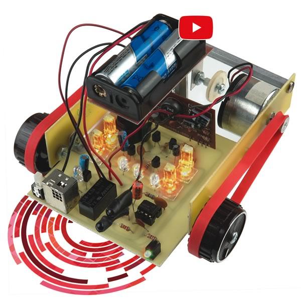 電子工作キット（IR赤外線ロボット）C6761