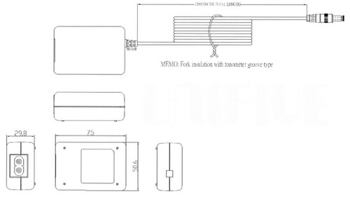 UNIFIVE ACアダプター 5Vdc 3A(PL03B) UNI318-0530