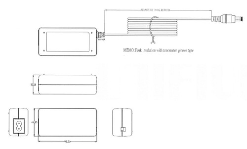 UNIFIVE ACアダプター 24Vdc/1.5A UNI336-2415