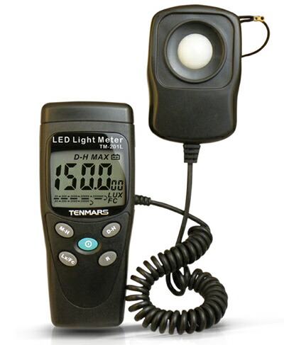 LED照度計（ライトメーター）TM-201L｜デンシ電気店