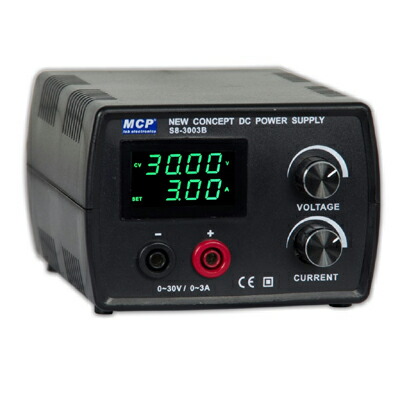 乾電池駆動動力DCワット数 S8-3002B（0～30Ｖｄｃ）