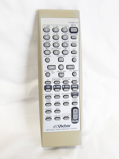 楽天市場】【中古】JVCケンウッド 保守部品 リモコン(RD-M2-S/RD