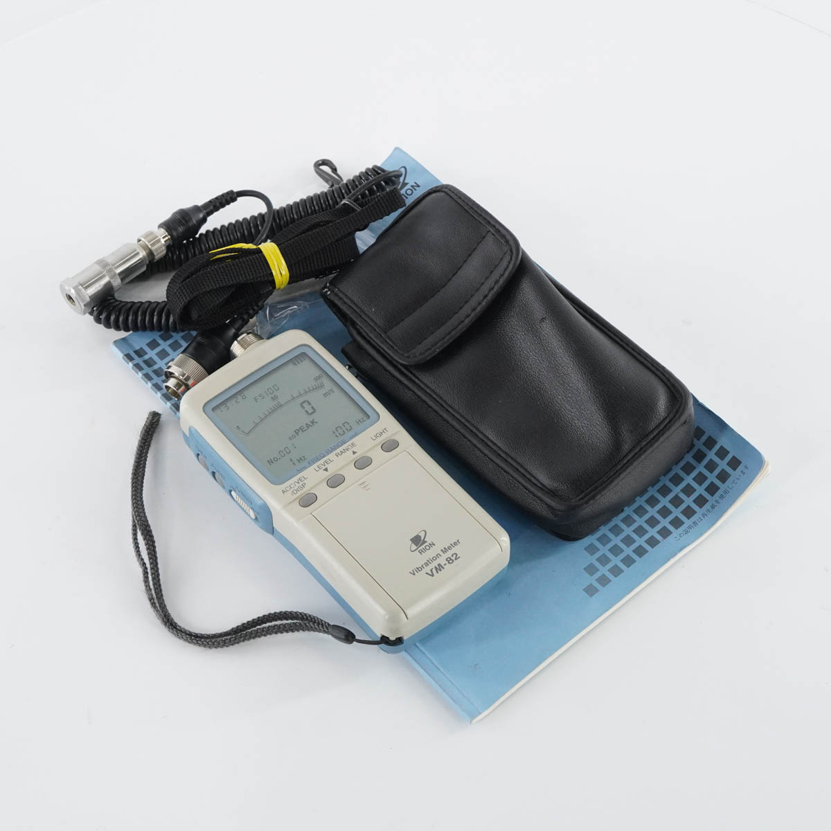 【楽天市場】【中古】[JB]ジャンク RION VM82 Vibration Meter 汎用振動計 取扱説明書 [055100004