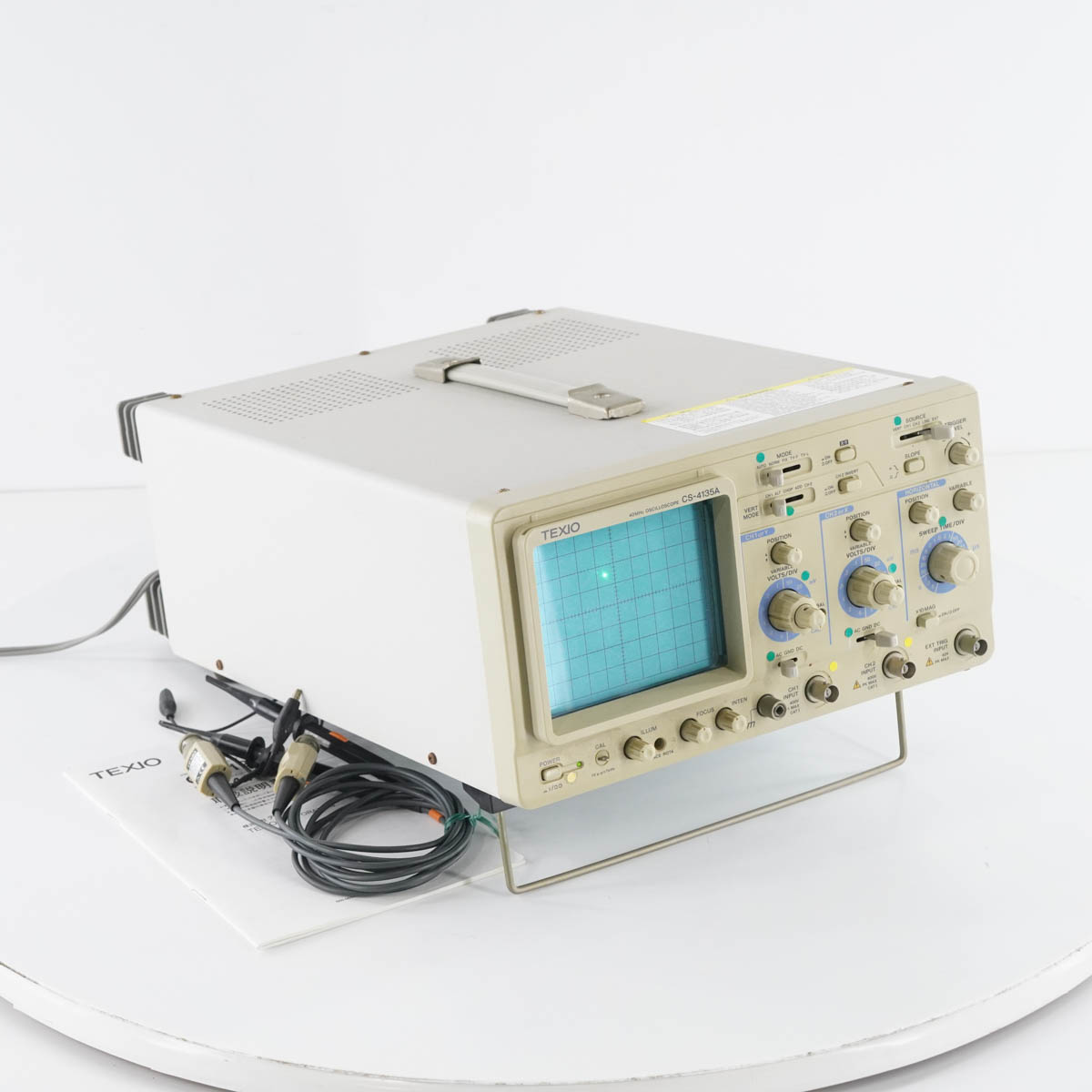 【楽天市場】【中古】[DW]8日保証 TEXIO CS-4135A OSCILLOSCOPE オシロスコープ 40MHz PC-54*2電源 ...