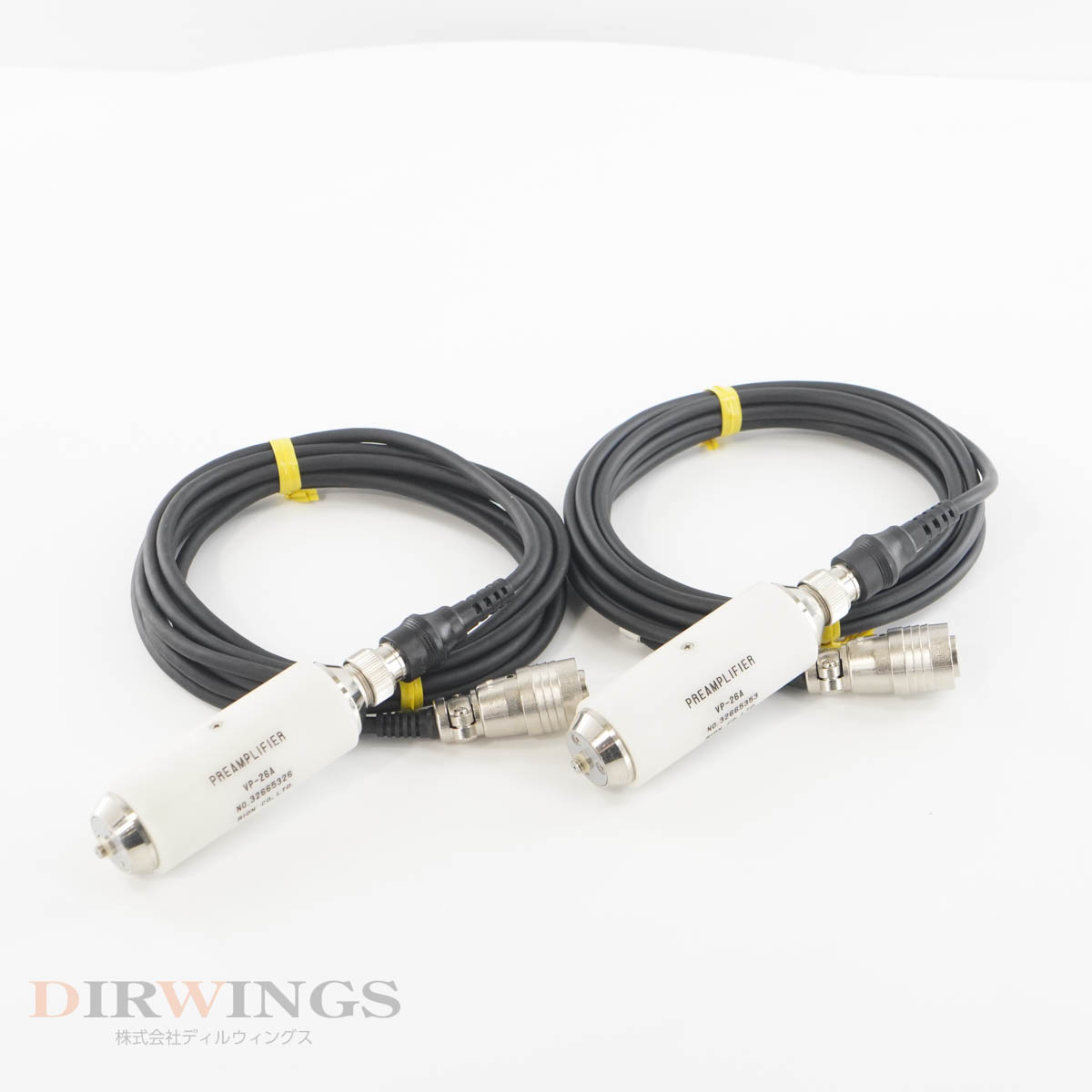 【中古】[DW]8日保証 2個セット RION VP-26A PREAMPLIFIER 振動計用プリアンプ EC-02S [06195-0034]