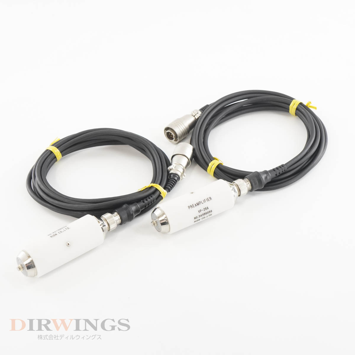 【中古】[DW]8日保証 2個セット 12/2021CAL RION VP-26A PREAMPLIFIER 振動計用プリアンプ EC-02S [06195-0035]