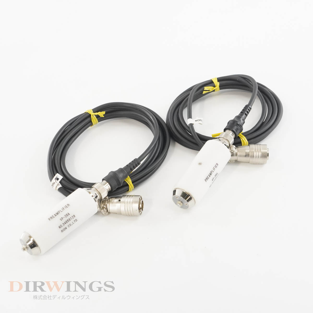 【中古】[DW]8日保証 2個セット 01/2021CAL RION VP-26A PREAMPLIFIER 振動計用プリアンプ EC-02S [06195-0036]