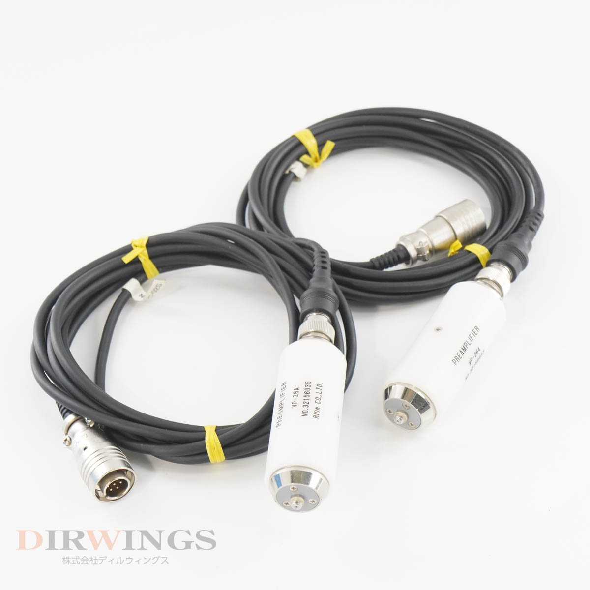 【中古】[DW]8日保証 2セット入荷 2個セット 03/2021CAL RION VP-26A PREAMPLIFIER 振動計用プリアンプ EC-02S [06195-0042]
