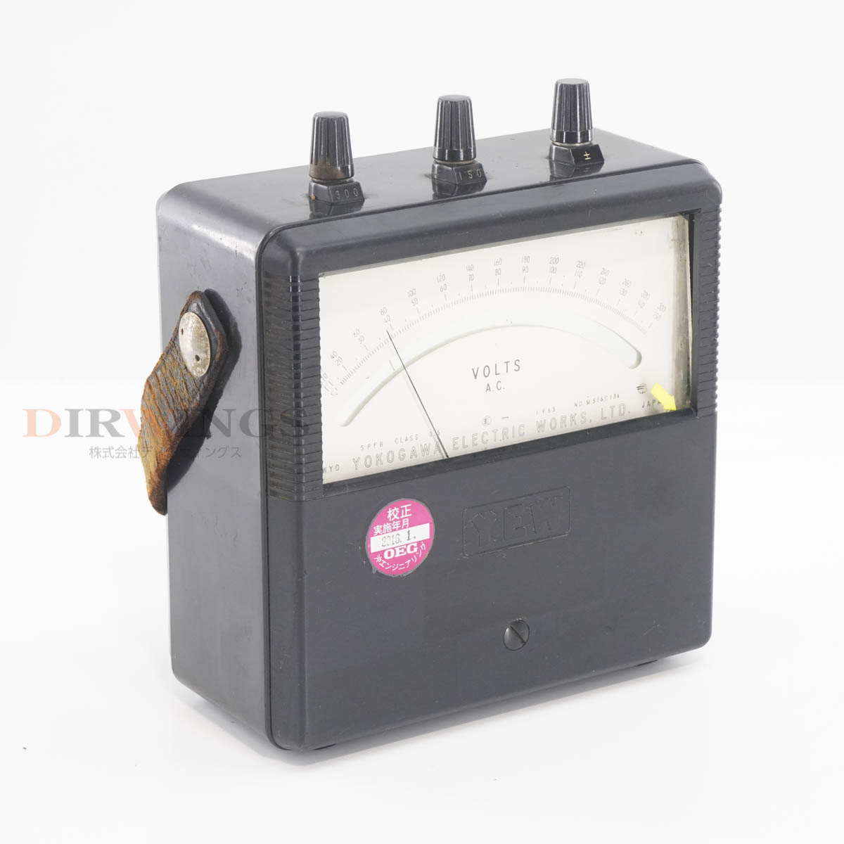 【楽天市場】【中古】[DW]8日保証 YOKOGAWA SPFB YEW VOLTS A.C. 電圧計 [06171-0201]：デンタショップ