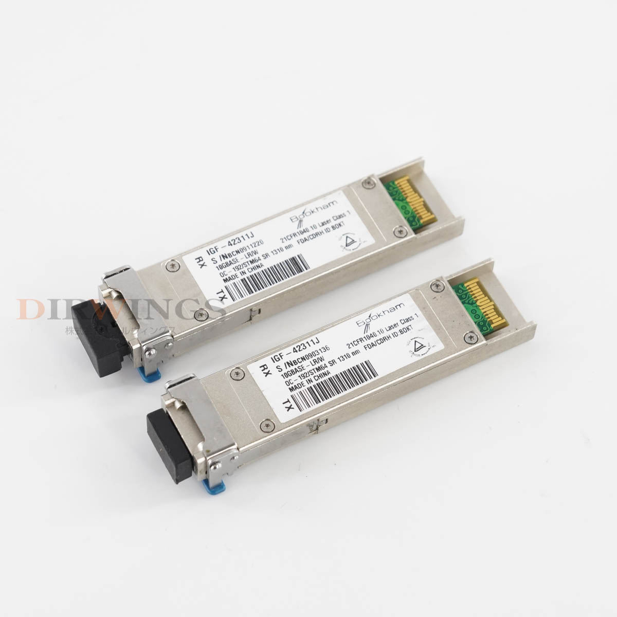 【中古】[DW]8日保証 2個セット SPIRENT ACC6031A Transceiver TestCenter 10GBE1310NMシングルモード XFPトランシーバー IGF-42311...[06353-0330]