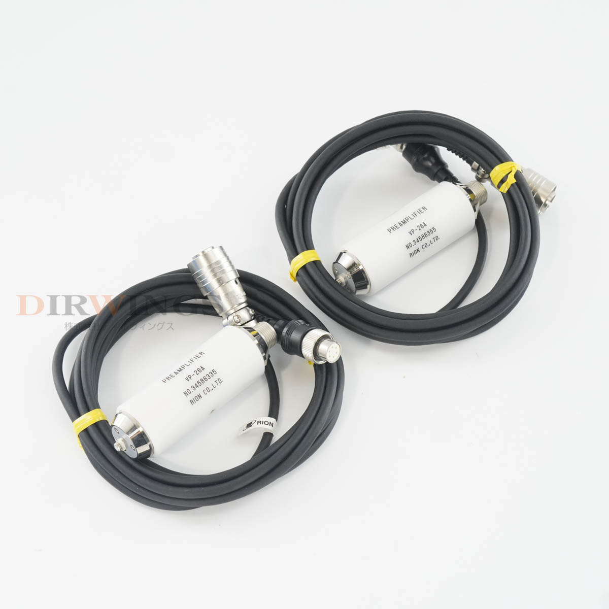 【中古】[DW]8日保証 4セット入荷 2個セット RION VP-26A PREAMPLIFIER 振動計用プリアンプ [06354-0053]｜デンタショップ