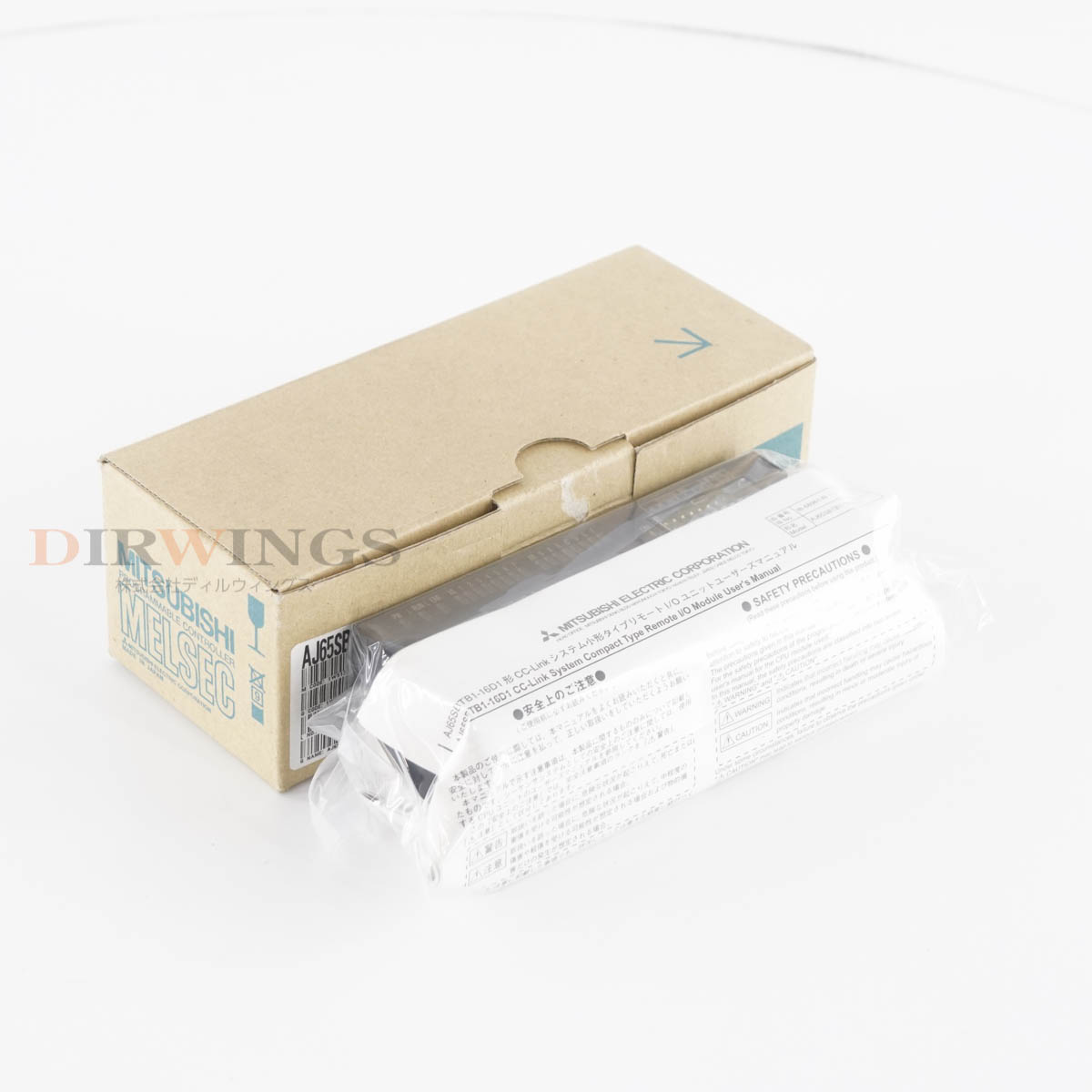 【中古】[PG]8日保証 未使用品 MITSUBISHI AJ65SBTB1-16D1 MELSEC INPUT UNIT CC-Link小形タイプリモートI/Oユニット 入力ユニット ...[06742-0032]