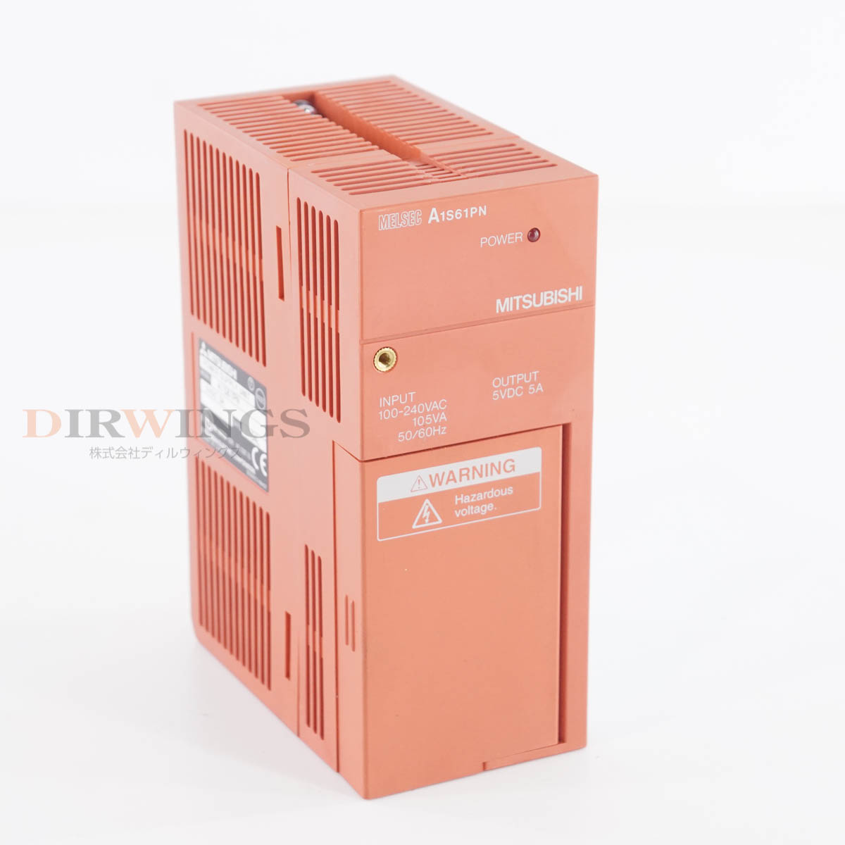 【中古】[PG]8日保証 5台入荷 MITSUBISHI A1S61PN MELSEC POWER SUPPLY UNIT 電源ユニット PLC シーケンサー プログラマブルコント...[06742-0066]