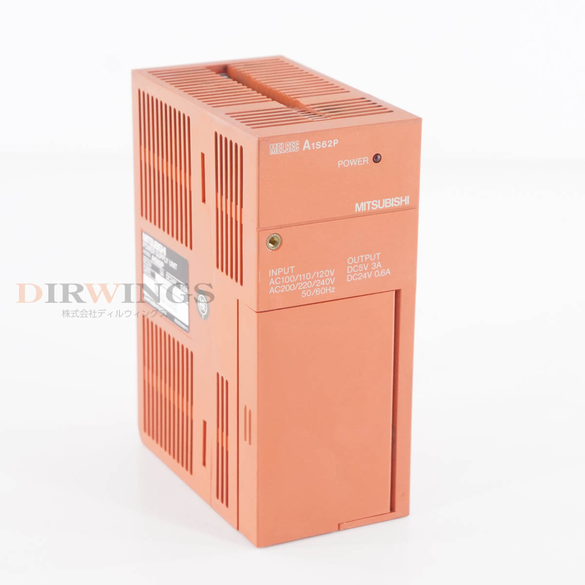 【中古】[PG]8日保証 MITSUBISHI A1S62P MELSEC POWER SUPPLY UNIT 電源ユニット PLC シーケンサー プログラマブルコントローラー [06742-0067] 6,439円