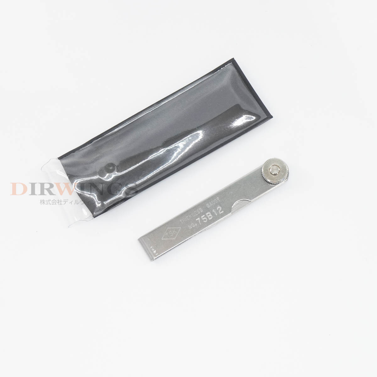 【中古】[DW]8日保証 TSK 75B12 THCKNESS GAUGE シクネスゲージ すきまゲージ 隙間ゲージ [06840-0002]