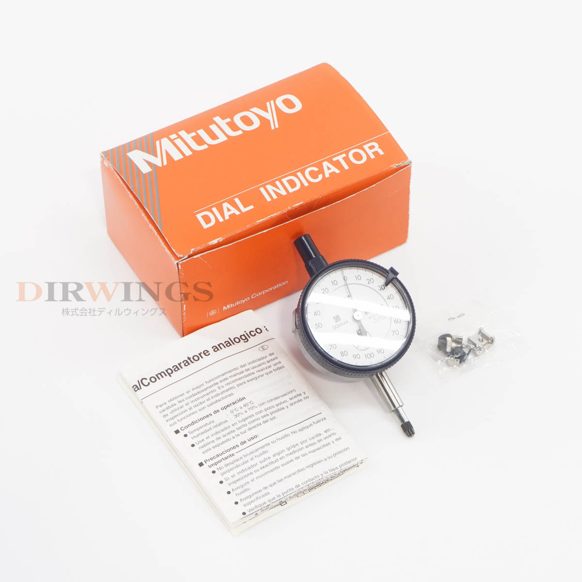 【中古】[DW]8日保証 Mitutoyo 2119S-10 Dial Gauge ダイヤルゲージ [06840-0007]