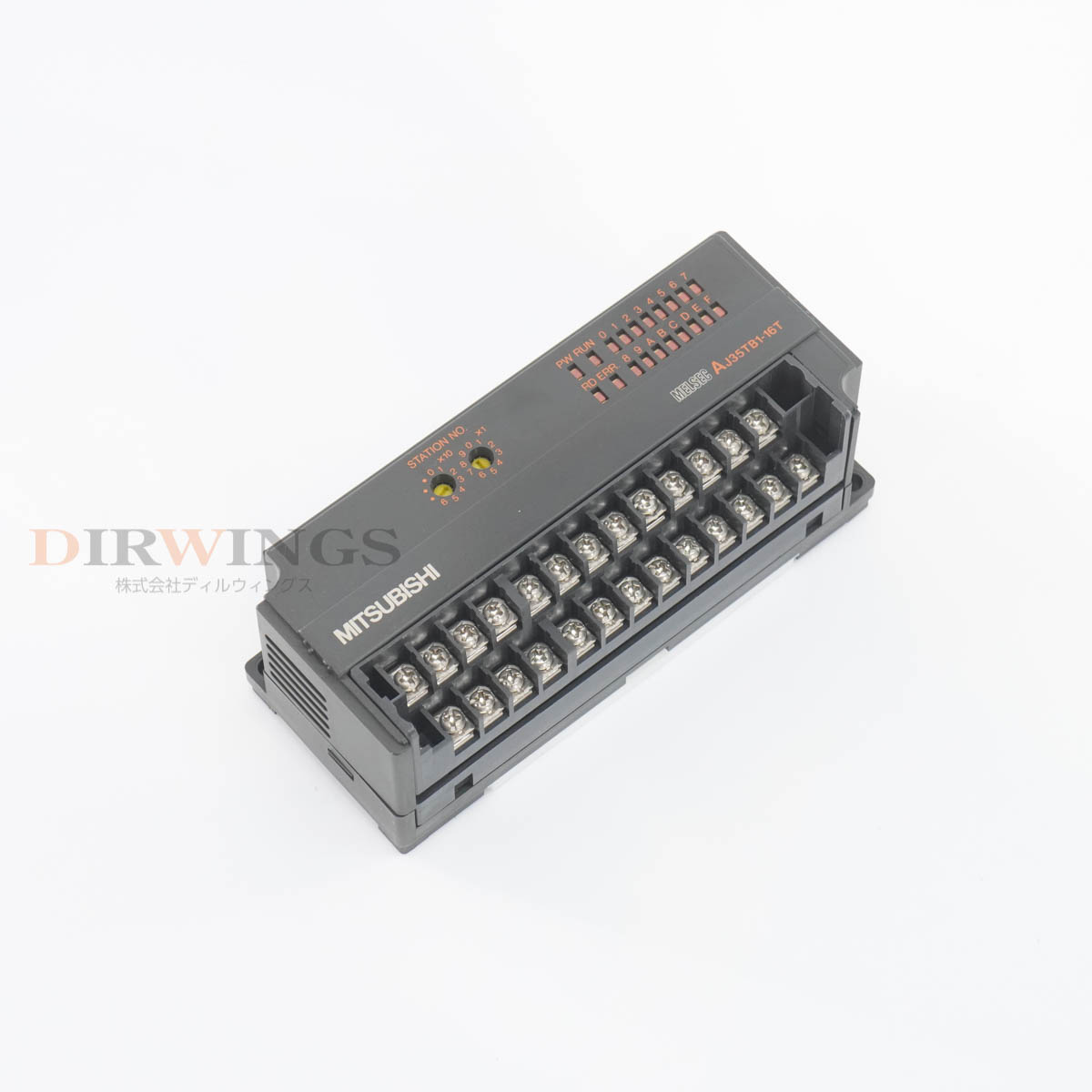 【中古】[PG]8日保証 2台入荷 MITSUBISHI AJ35TB1-16T MELSEC OUTPUT UNIT 出力ユニット PLC シーケンサー プログラマブルコントロ...[06742-0159]