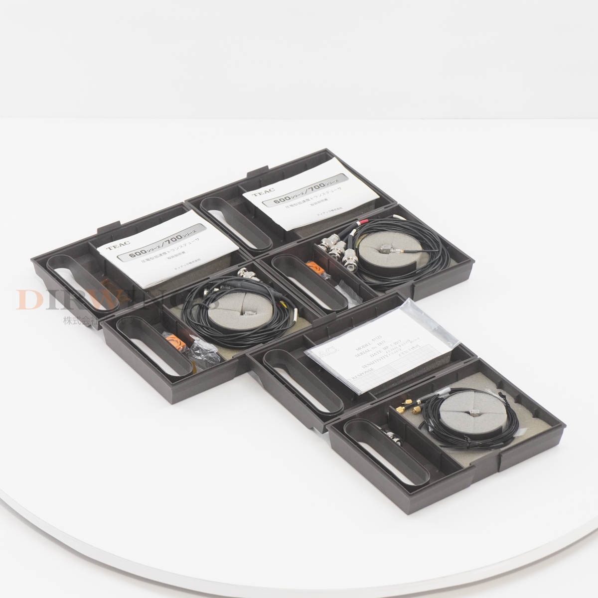 【中古】[DW]8日保証 セット TEAC 611ZS 731ZT Acceleration Transducer 圧電式加速度トランスデューサー 取扱説明書 [06820-0522]