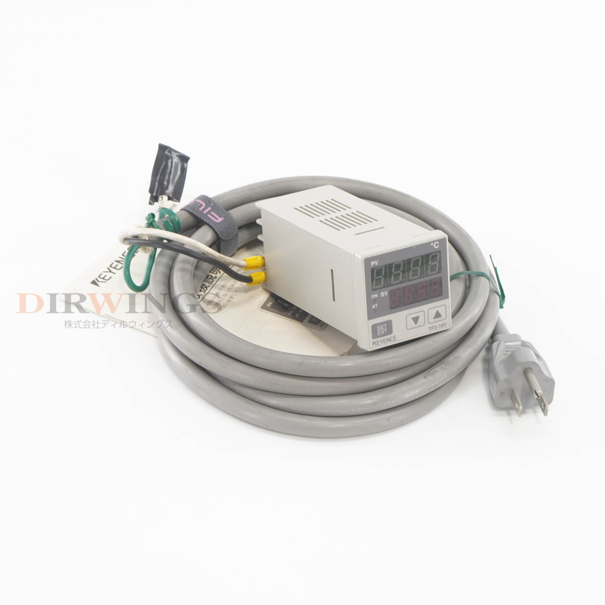 【中古】[PG]8日保証 KEYENCE TF3-10V デジタル温度調節器 取扱説明書 [06820-0514]｜デンタショップ