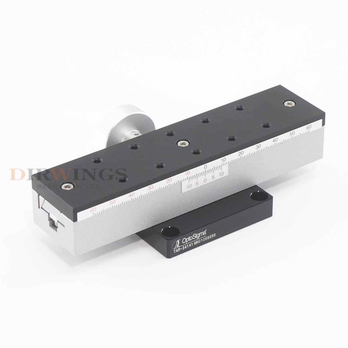 【中古】[DW]8日引き請ける OptoSigma TAR-34141 SIGMA KOKI X Axis Rack Pinion Stage X軸ラックピニオンステージ [06952-0066]