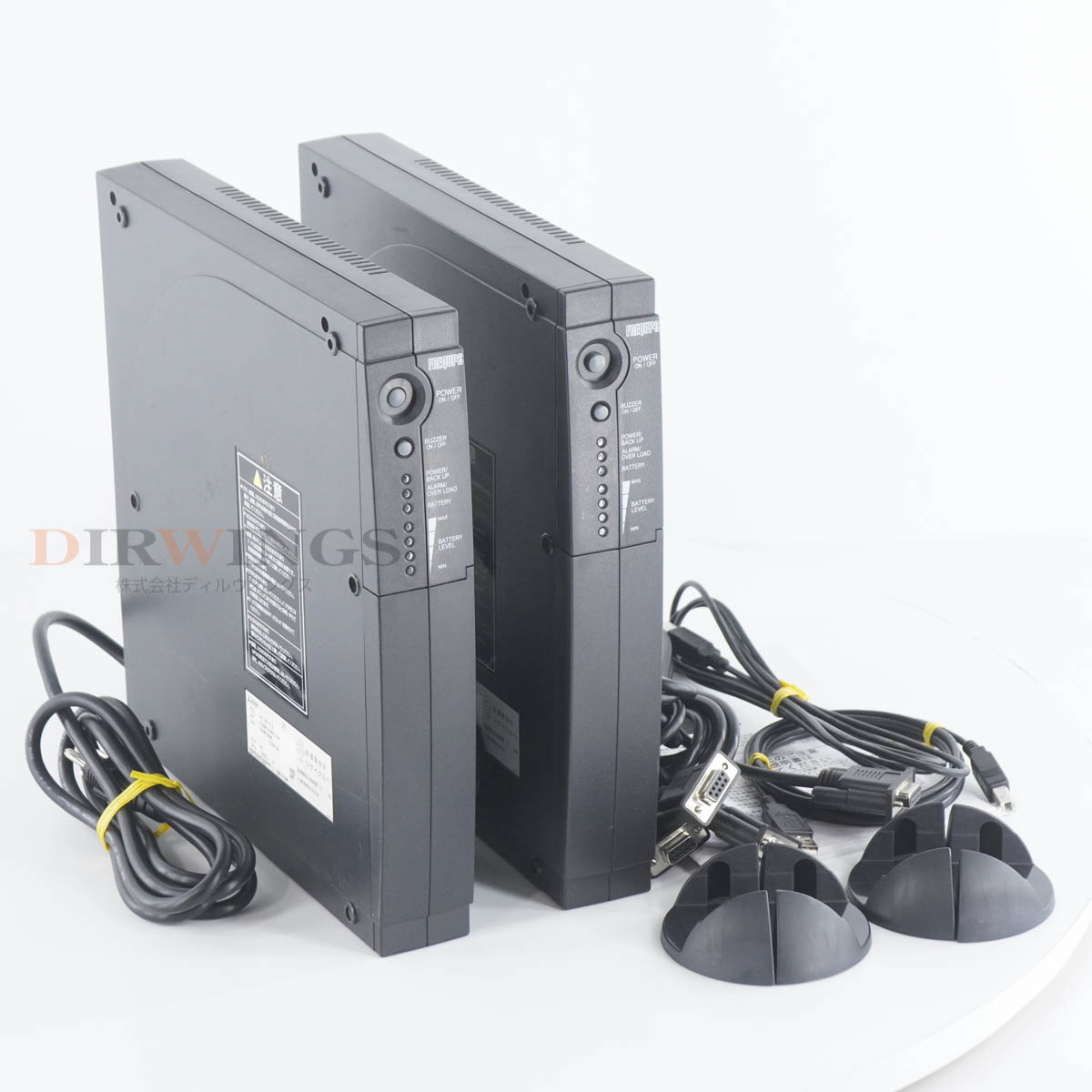 【中古】[PG]8日保証 2台セット MITSUBISHI FW-F10H-0.5K FREQUPS-F UPS 無停電電源装置 取扱説明書 [07074-0001]