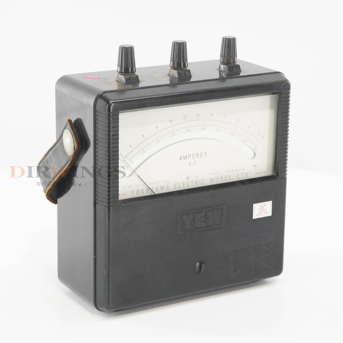 【中古】[JB]保証なし YOKOGAWA 2013 YEW Ammeter 電流計 A.C. [07111-0139]｜デンタショップ