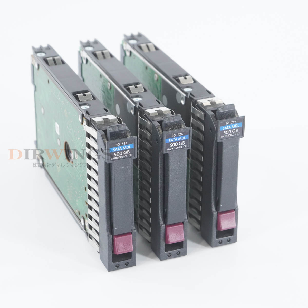 【中古】[PG]8日引き受ける 仕掛ける hp Seagate MM0500EANCR MM0500EBKAE 507750-B21 508035-001 500GB SATA HDD 3G 7.2K MDL 2.5in [07120-0004]