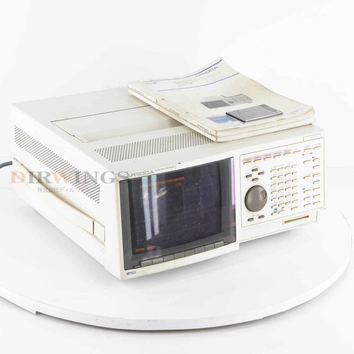 【中古】[DW]8日保証 YOKOGAWA AR1100A 7021A 31-0 ANALYZING RECORDER アナライジングレコーダー 取扱説明書 [07208-0004]