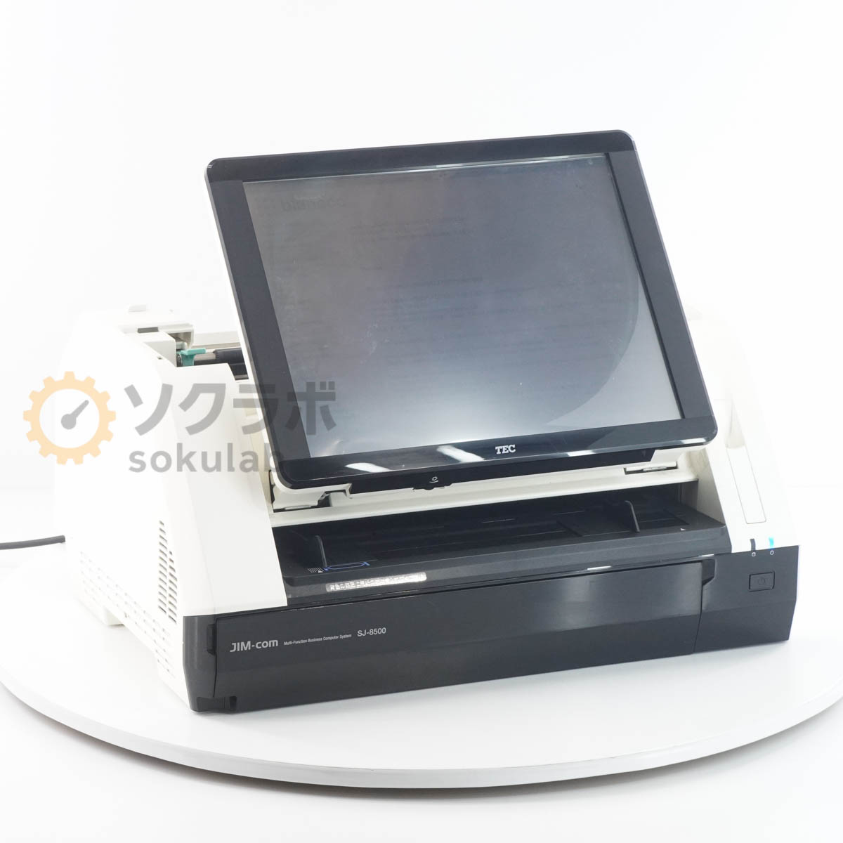 【中古】[PG]8日引き受ける TEC SJ-8500-R SJ-8500 事務コン JIM-com 事務用電子計算機 テック事務コン ワット数吊りひも [07175-0019]