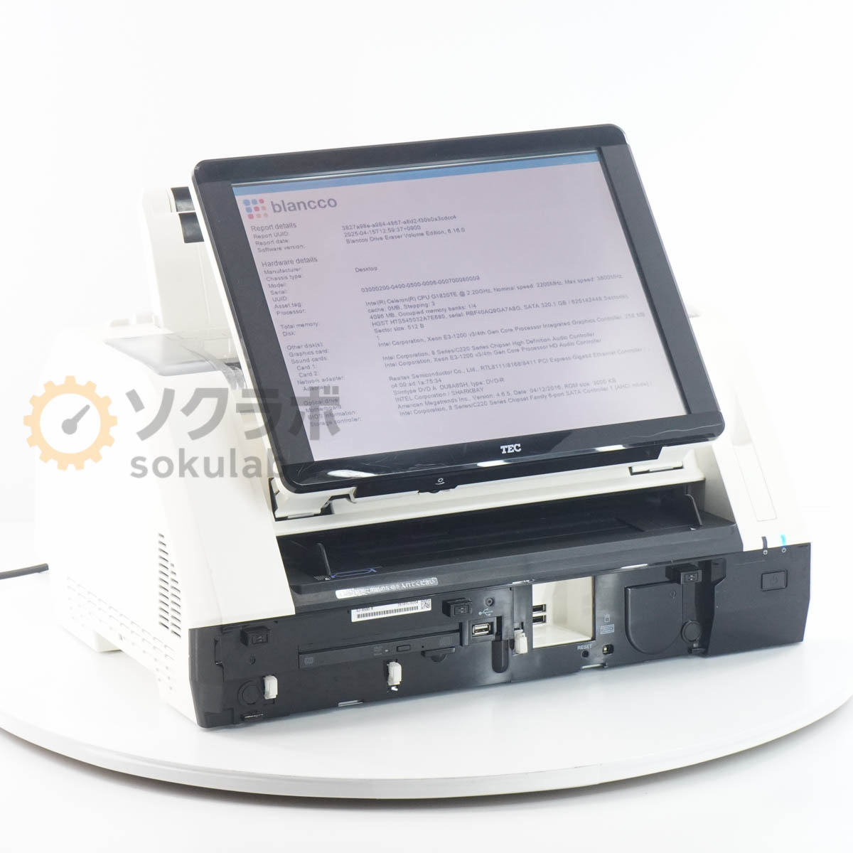 【中古】[PG]8日引き受ける TEC SJ-8500-R SJ-8500 事務コン JIM-com 事務用電子計算機 テック事務コン [07175-0021]