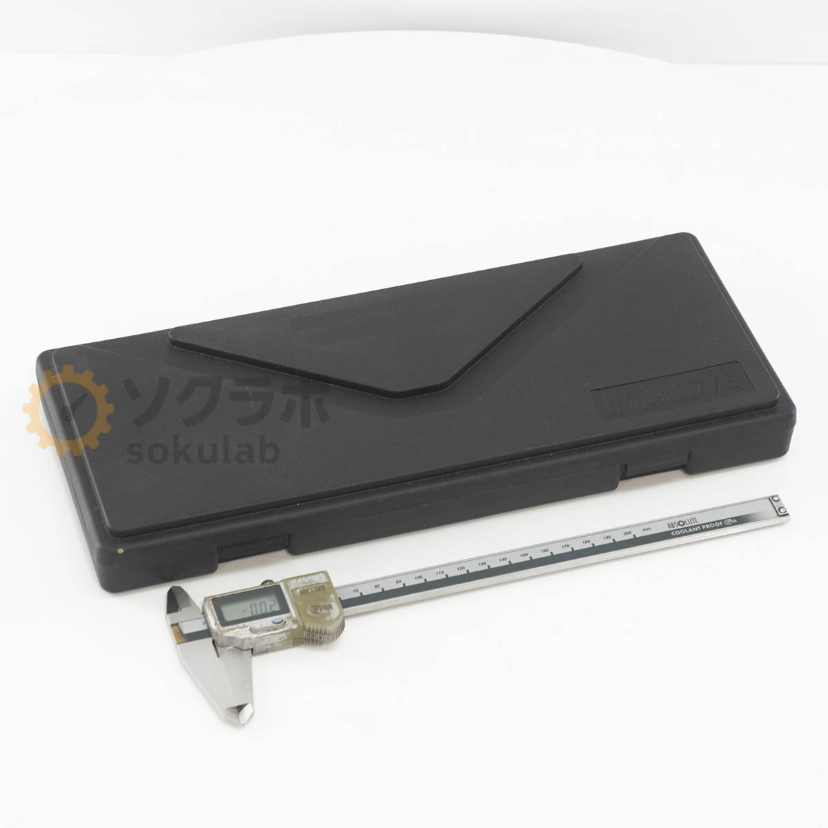 【中古】[DW]8日保証 Mitutoyo CD-20PS 500-623 Digimatic Caliper ABS デジタルノギス デジマチックキャリパ 200mm 20cm [07183-0017]