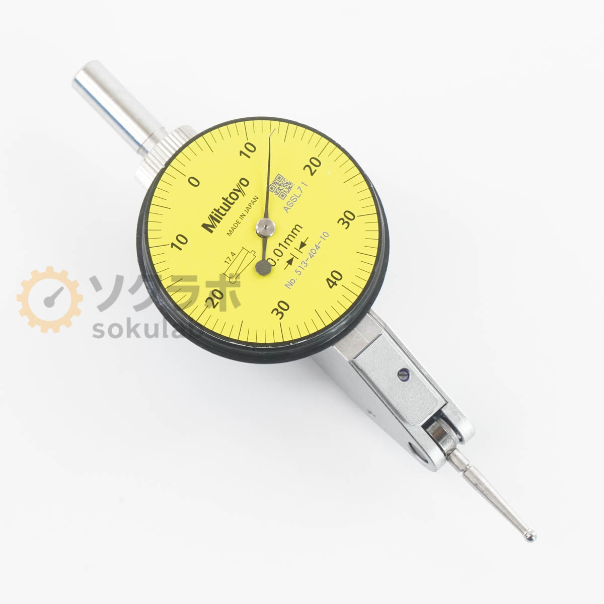 【中古】[JB]保証なし Mitutoyo 513-404-10 Test Indicator テストインジケーター 0.01mm [07146-0010]｜デンタショップ