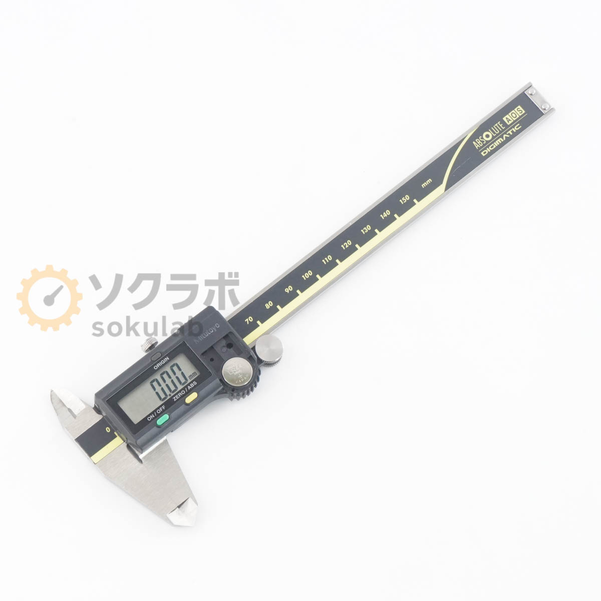 【中古】[JB]保証なし Mitutoyo CD-15AX 500-151-30 CD-AX Digimatic Caliper ABS デジタルノギス デジマチックキャリパ 150mm 15cm [07146-0085]