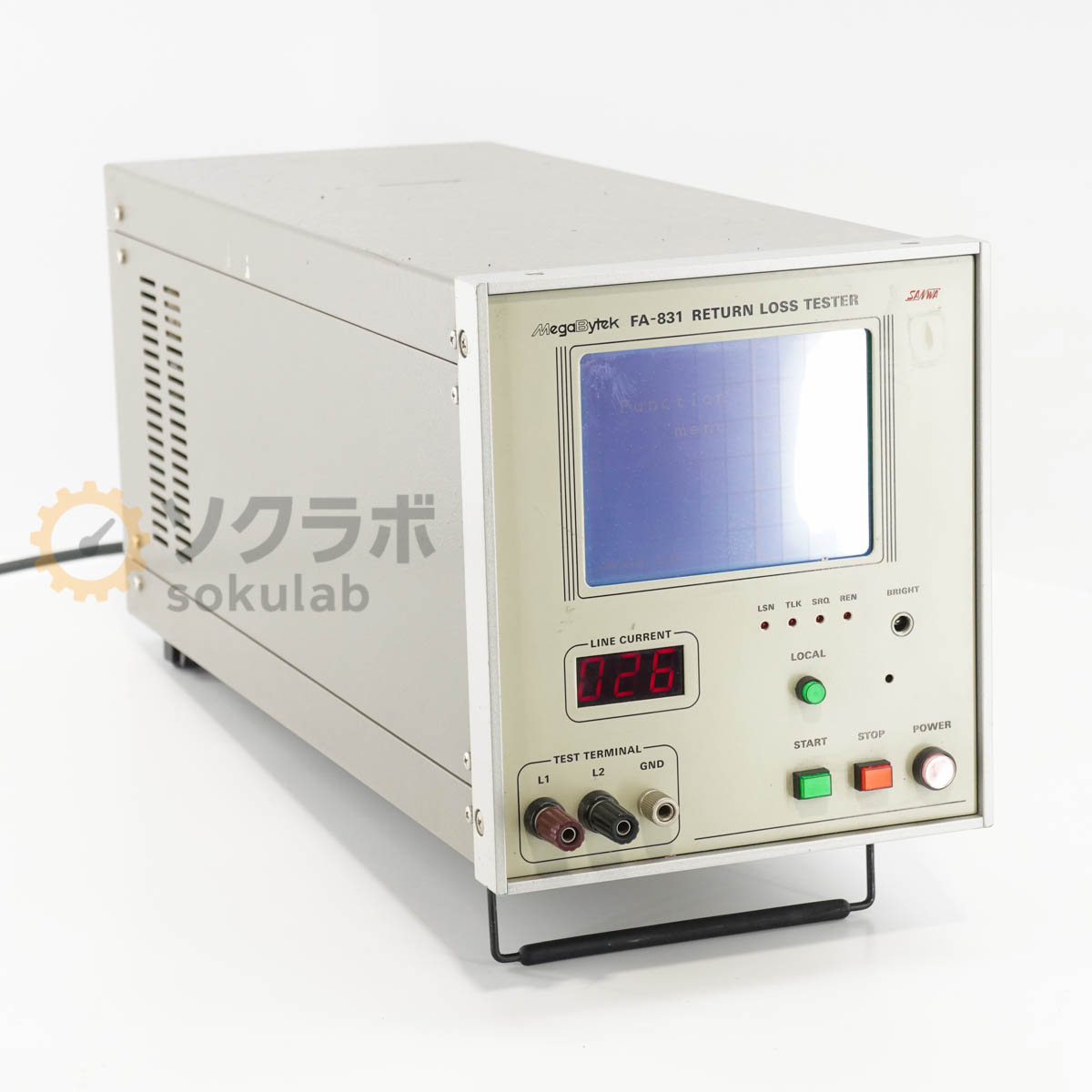 【中古】[DW]8日引きうける SANWA RADIO MEASUREMENT WORKS FA-831 MegaBytek RETURN LOSS TESTER 逆もどり天使の都市テスター [07237-0233]