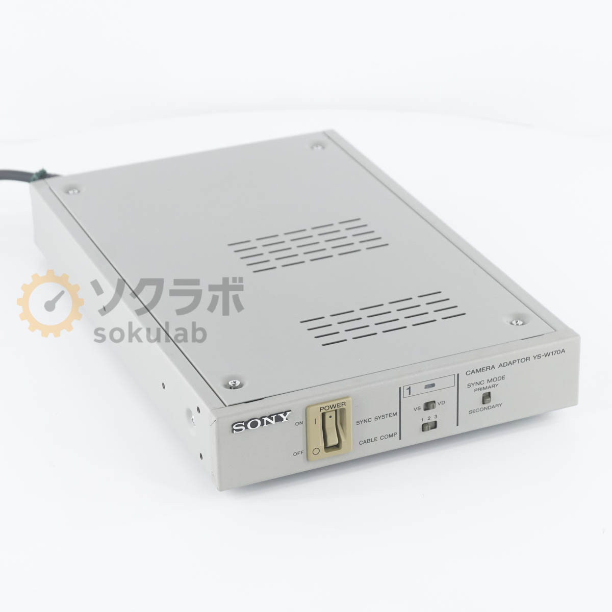 【中古】[PG]8日引き受ける SONY YS-W170A 写真機アダプタ 防犯写真機 監督すること写真機 テレビカメラ アダプタ CAMERA ADAPTOR [07237-0275]