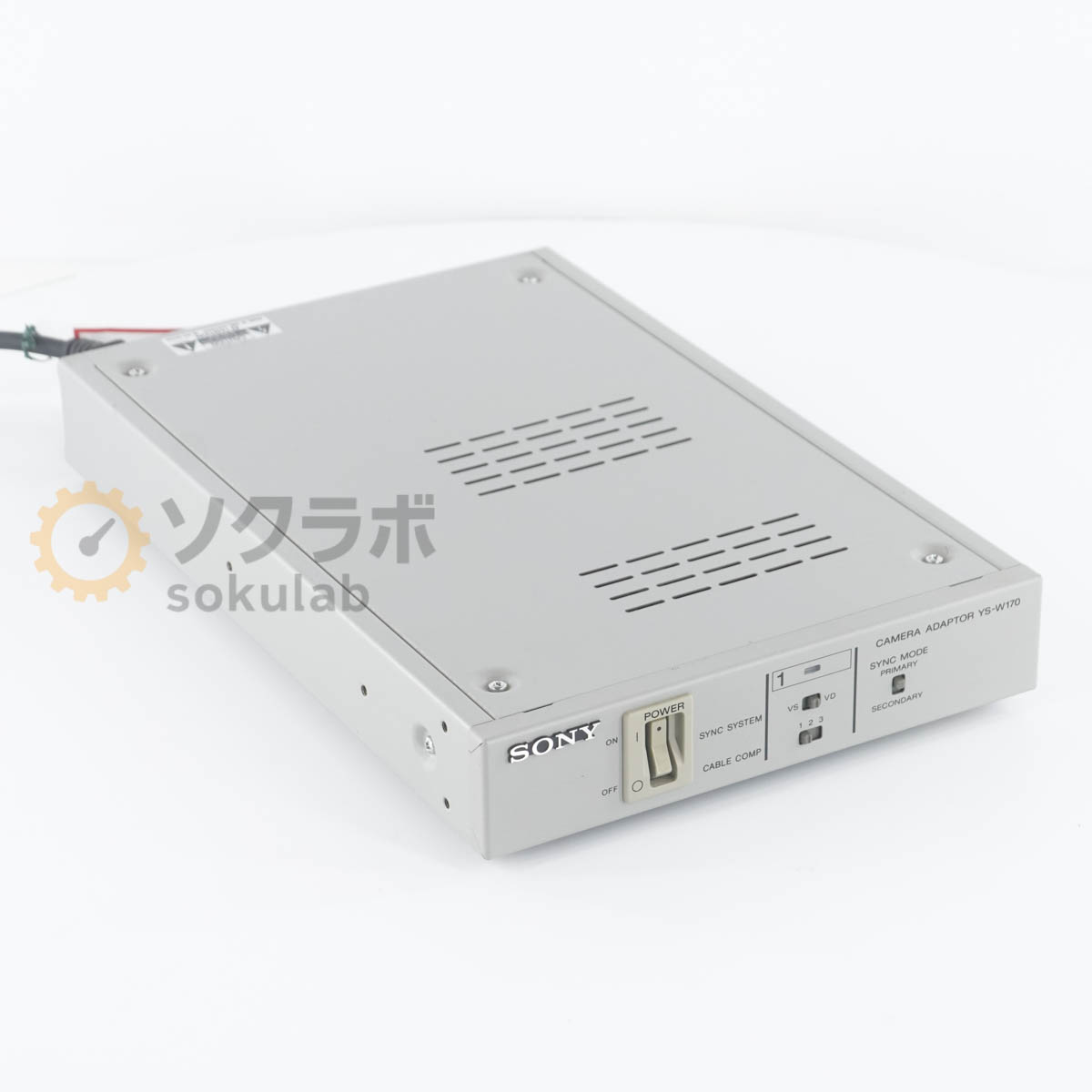 【中古】[PG]8日引き受ける SONY YS-W170 写真機アダプタ 防犯写真機 監督すること写真機 テレビカメラ アダプタ CAMERA ADAPTOR [07237-0276]
