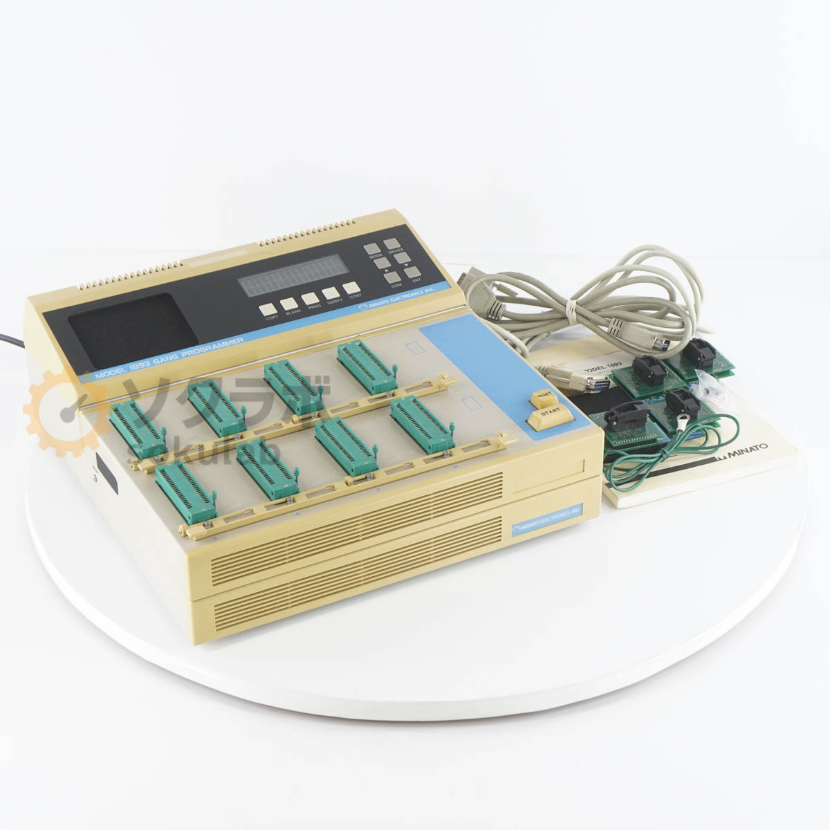 【中古】[DW]8日保証 MINATO ELECTRONICS MODEL-1893 GANG PROGRAMMER ギャングプログラマー デバイスプログラマー 電源コード 取扱...[07316-0031]