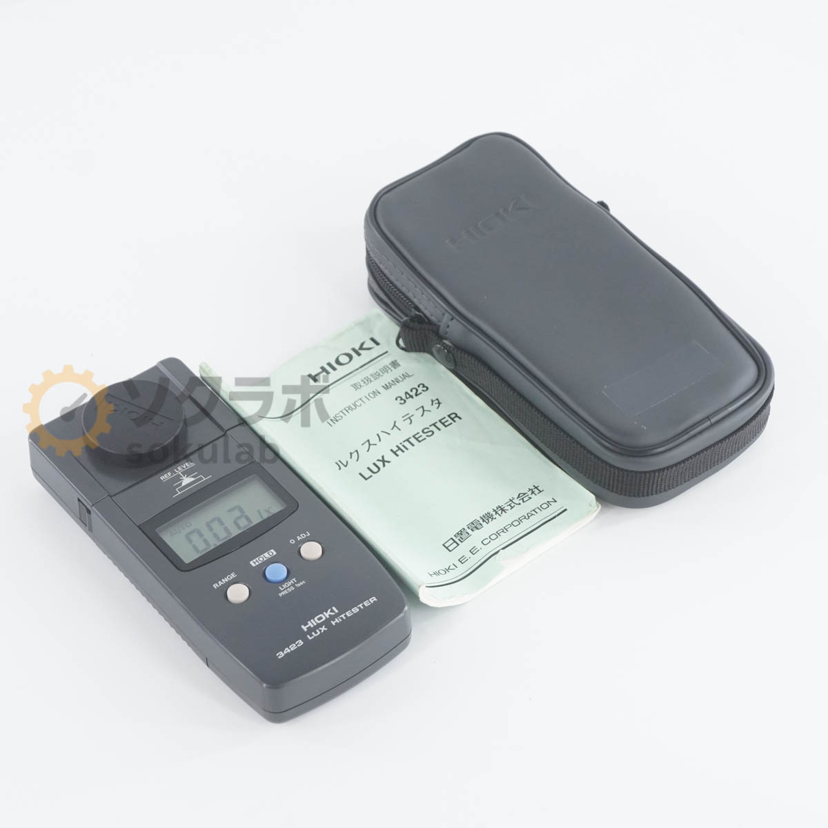 【楽天市場】【中古】[DW]8日保証 HIOKI 3423 LUX HiTESTER 照度計 ルクスハイテスター 取扱説明書 [07201 ...