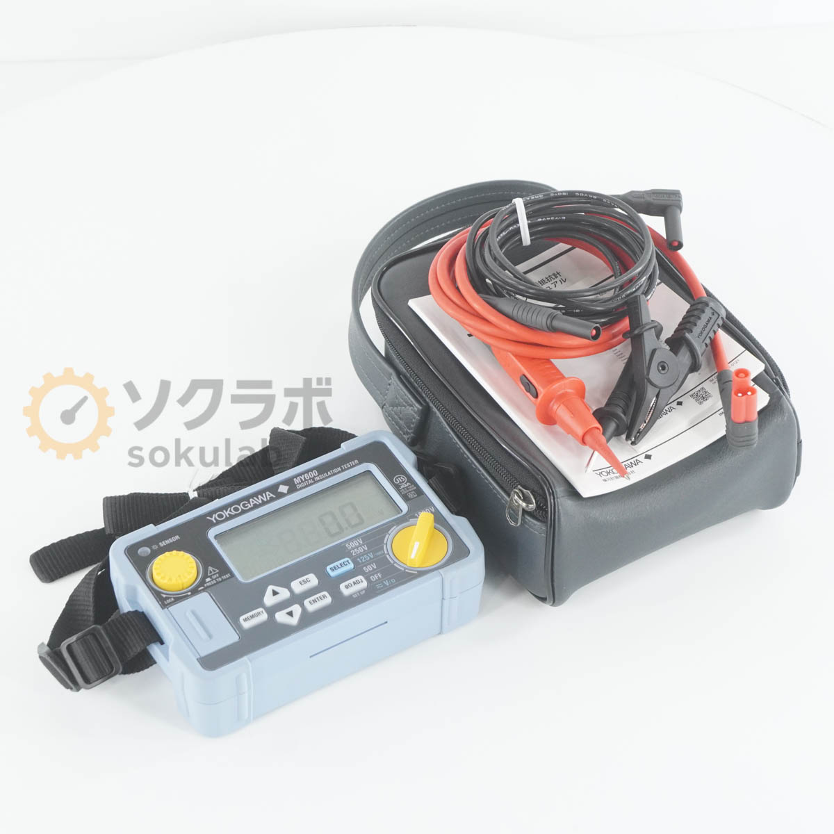 【楽天市場】【中古】[JB]保証なし YOKOGAWA MY600 DIGITAL INSULATION TESTER デジタル絶縁抵抗計 ...
