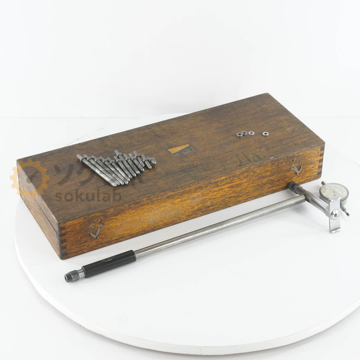 【中古】[DW]8日引き請ける TAKACHIHO  Cylinder Gauge 円柱ゲージ 円筒ゲージ 2046 Mitutoyo 160-250粍 [07328-0023]