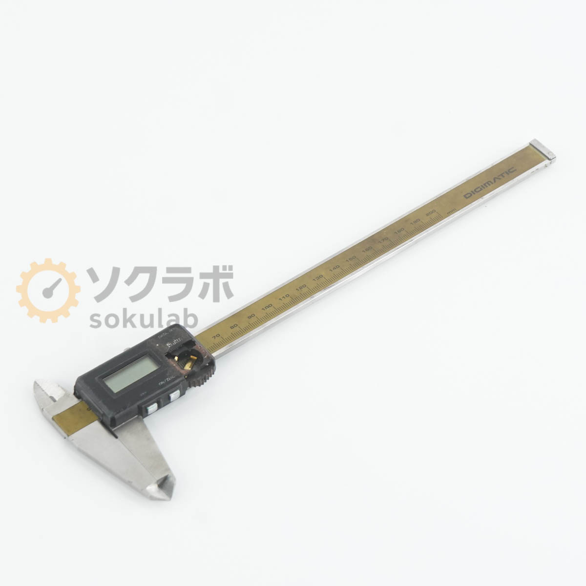 【中古】[JB]引き受けるなし Mitutoyo 500-302 Digimatic Caliper デジタルノギス デジマチックキャリパ 200粍 20糎 [07328-0040]