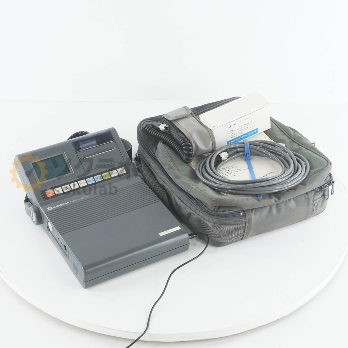 【中古】[DW]8日保証 KANOMAX 6621 ANEMOMASTER アネモマスター風速計 ACアダプター 取扱説明書 [07396-0014]