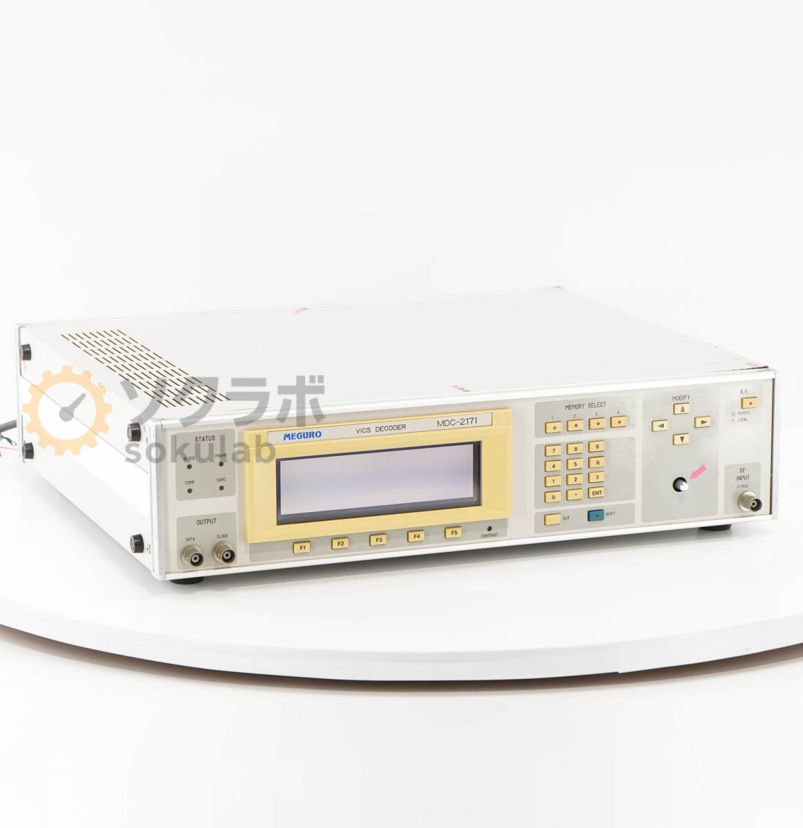【中古】[JB]引きうけるなし MEGURO MDC-2171 VICS DECODER VICSデコーダー [07462-0080]