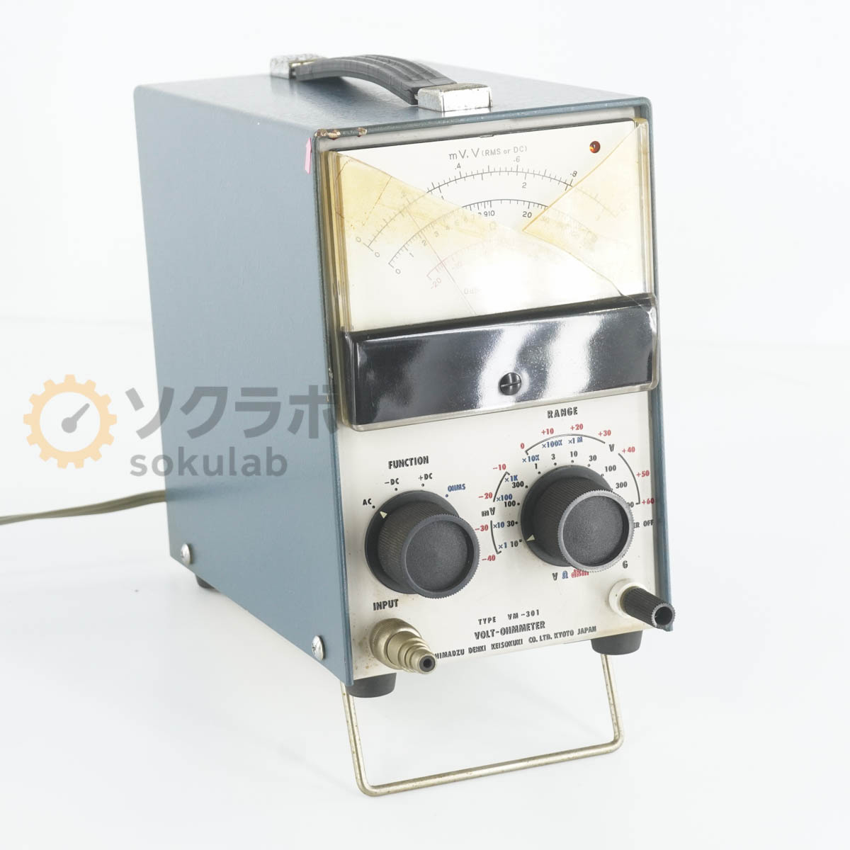 【中古】[DW] SHIMADZU VM-301 VOLT-OHMMETER ボルトオームメーター VOM [07400-0036]